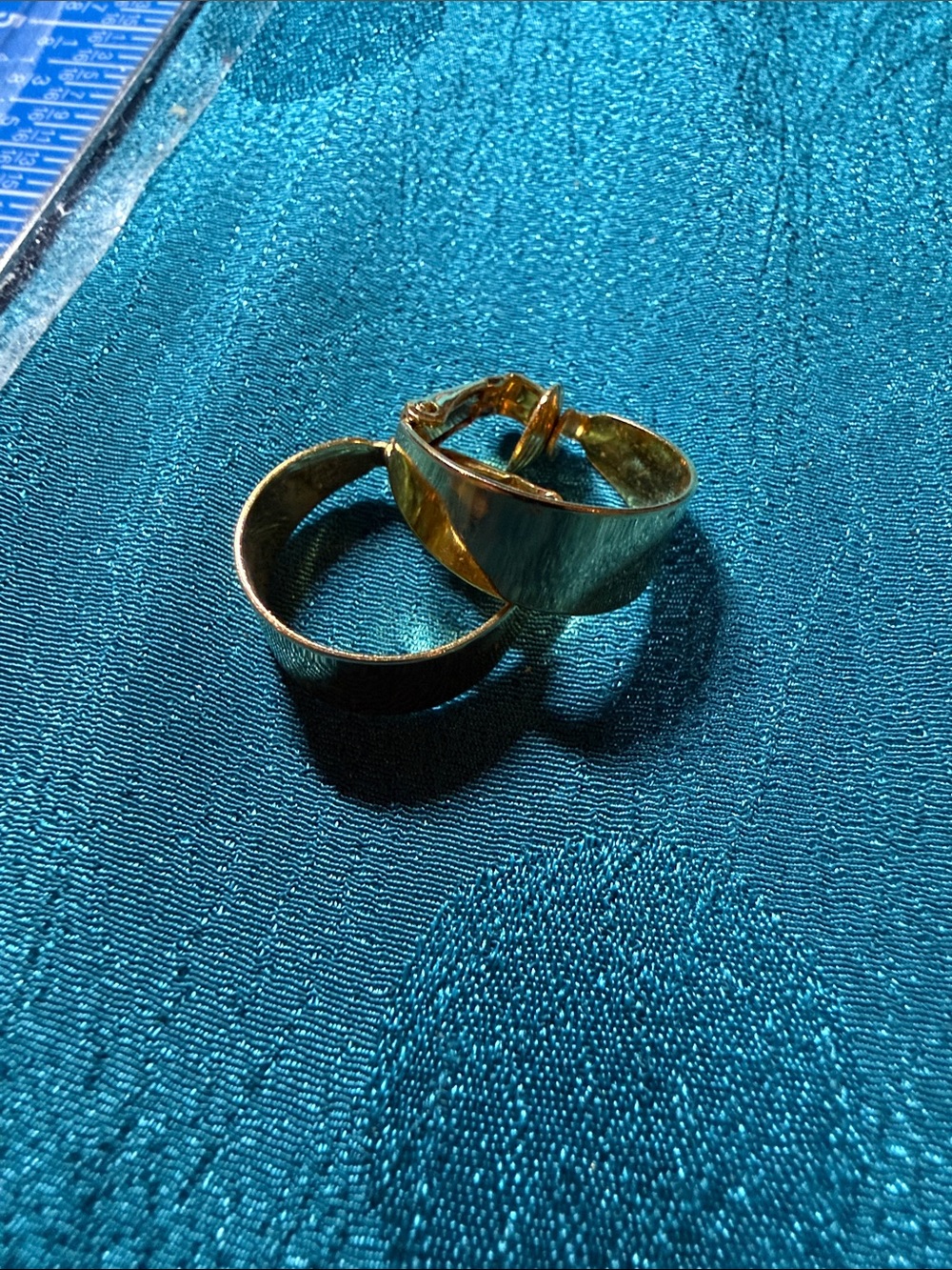 Gold-Tone Double Band Fashion Ring - Women's Jewelry